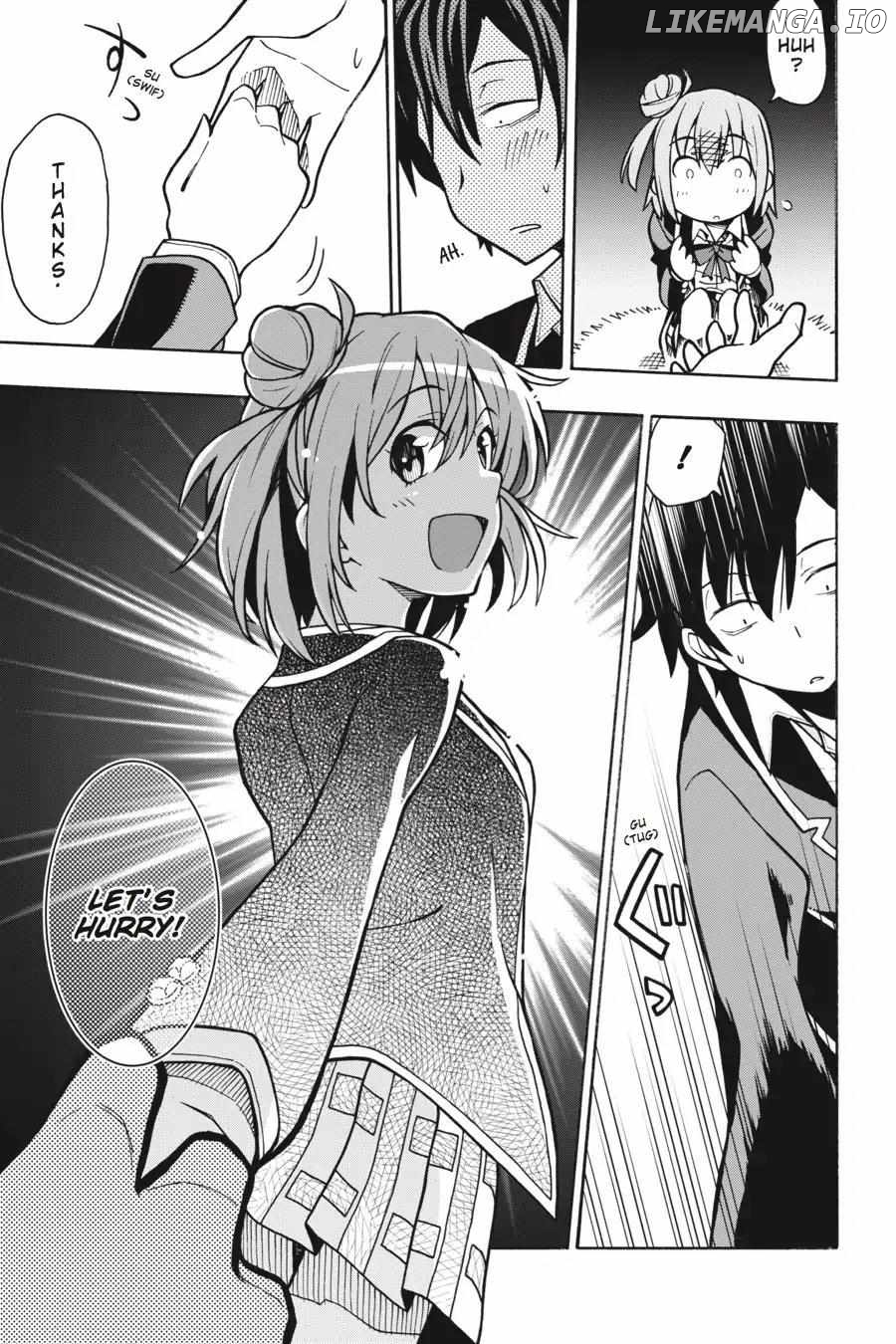 Yahari Ore no Seishun Love Come wa Machigatteiru @comic Chapter 52 - page 9