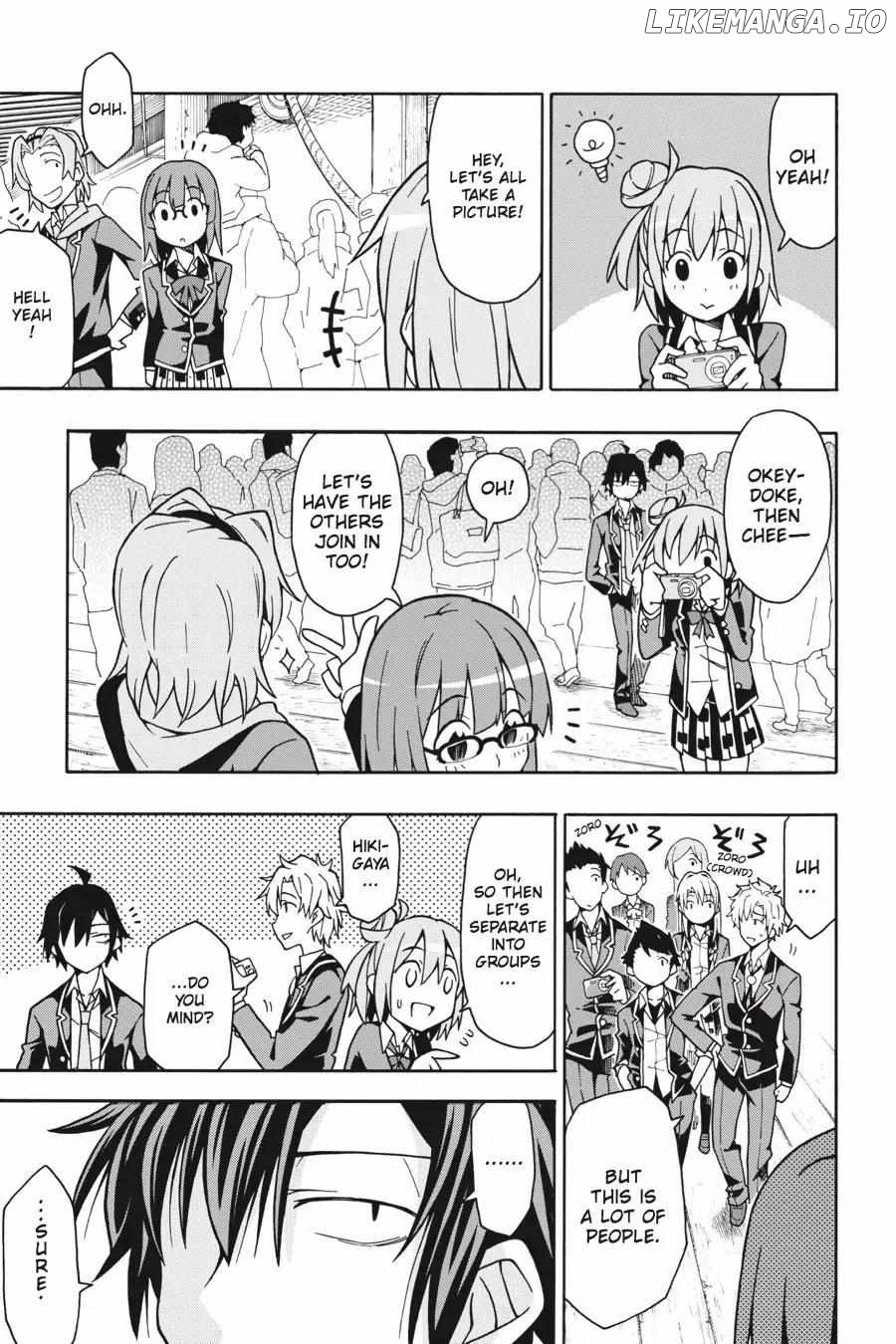 Yahari Ore no Seishun Love Come wa Machigatteiru @comic Chapter 51 - page 10
