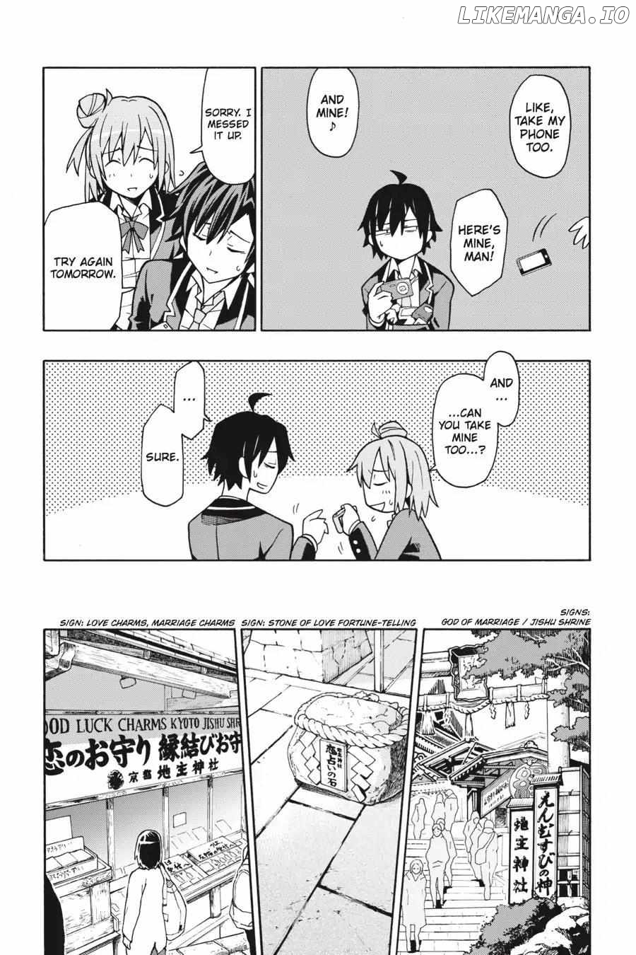 Yahari Ore no Seishun Love Come wa Machigatteiru @comic Chapter 51 - page 11