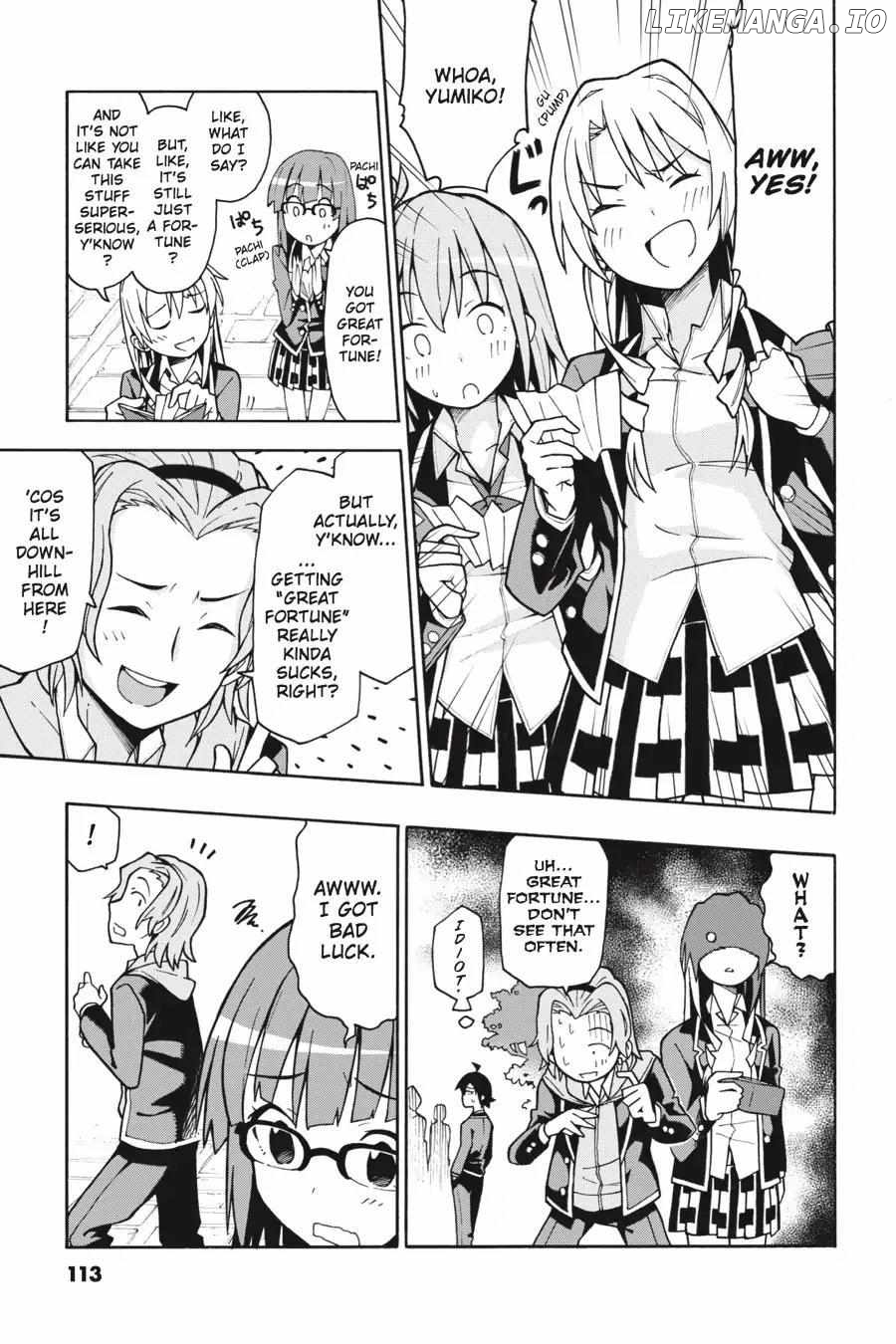 Yahari Ore no Seishun Love Come wa Machigatteiru @comic Chapter 51 - page 12