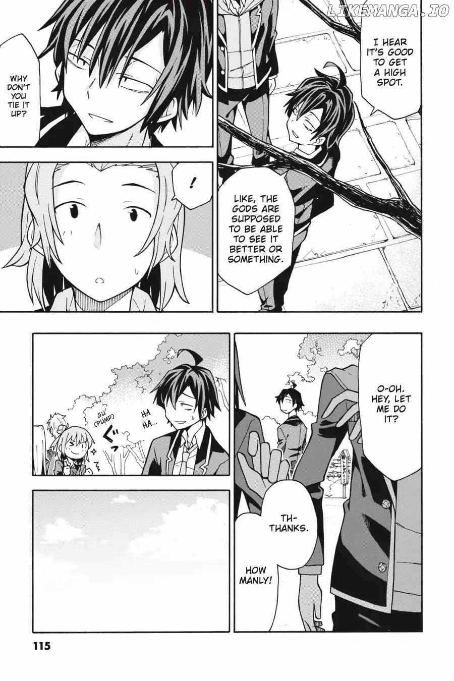 Yahari Ore no Seishun Love Come wa Machigatteiru @comic Chapter 51 - page 14