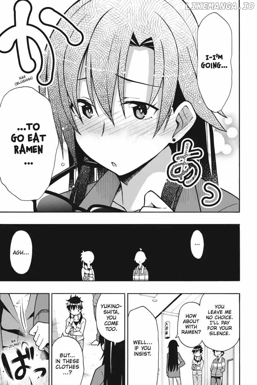 Yahari Ore no Seishun Love Come wa Machigatteiru @comic Chapter 51 - page 22