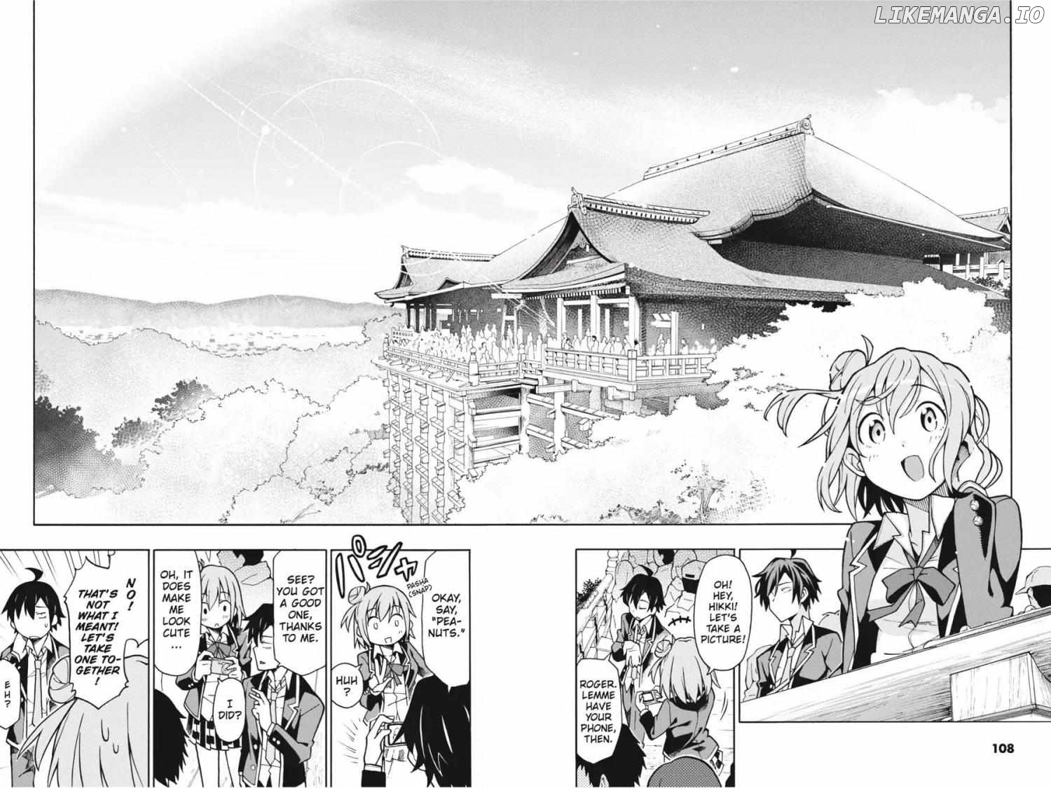 Yahari Ore no Seishun Love Come wa Machigatteiru @comic Chapter 51 - page 8