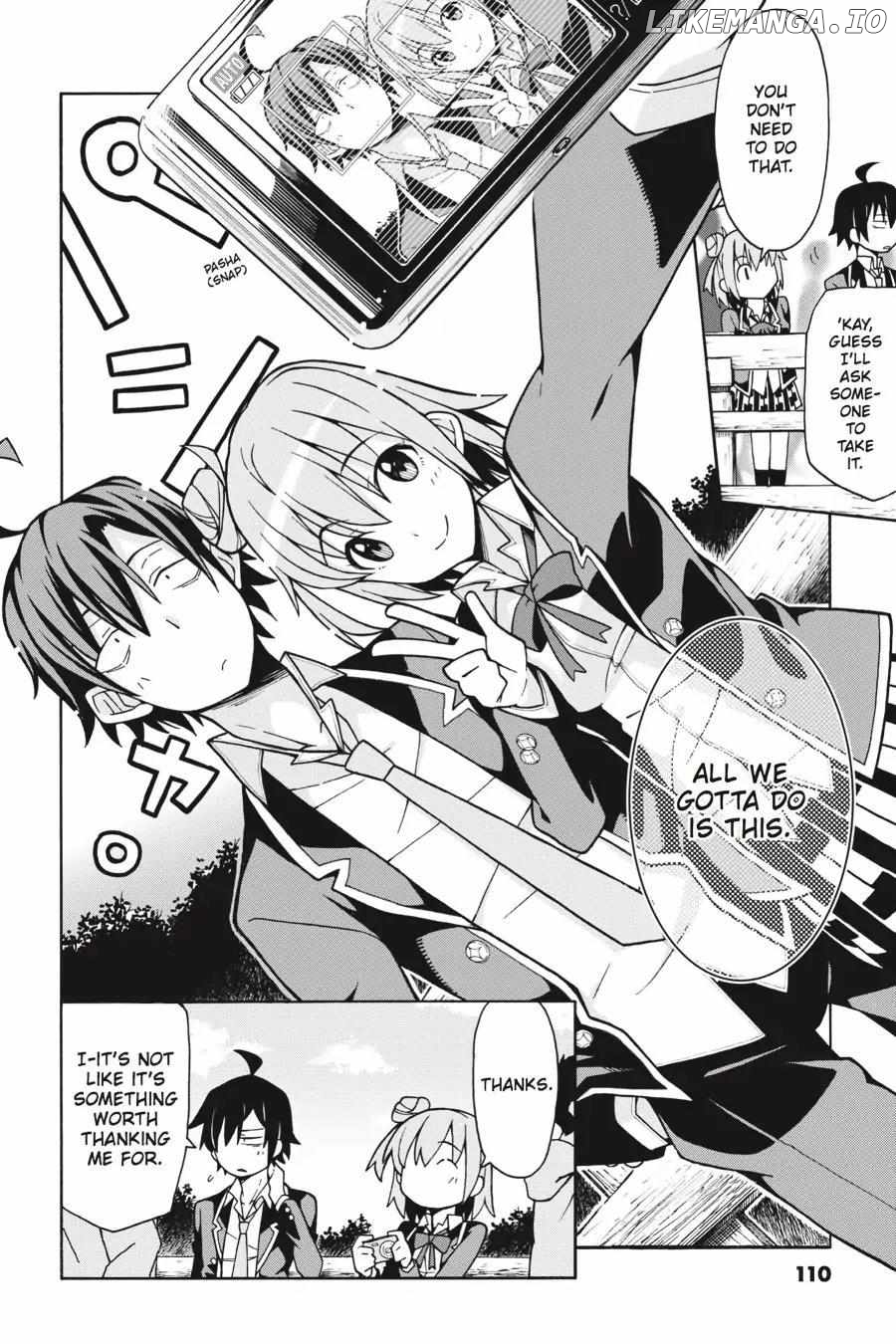 Yahari Ore no Seishun Love Come wa Machigatteiru @comic Chapter 51 - page 9