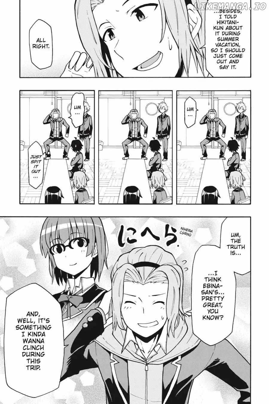 Yahari Ore no Seishun Love Come wa Machigatteiru @comic Chapter 50 - page 9