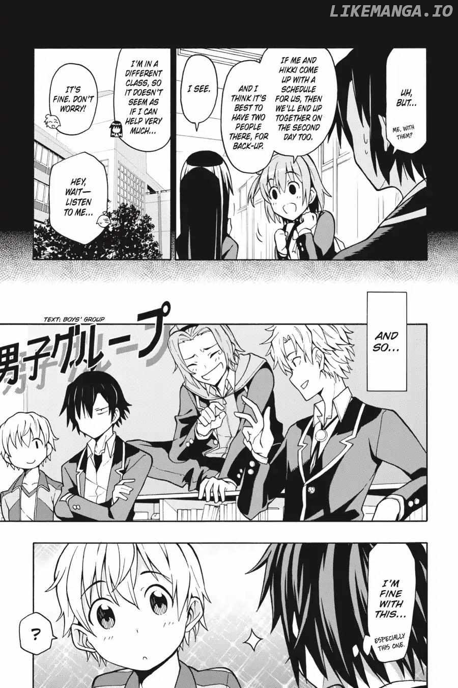 Yahari Ore no Seishun Love Come wa Machigatteiru @comic Chapter 50 - page 17