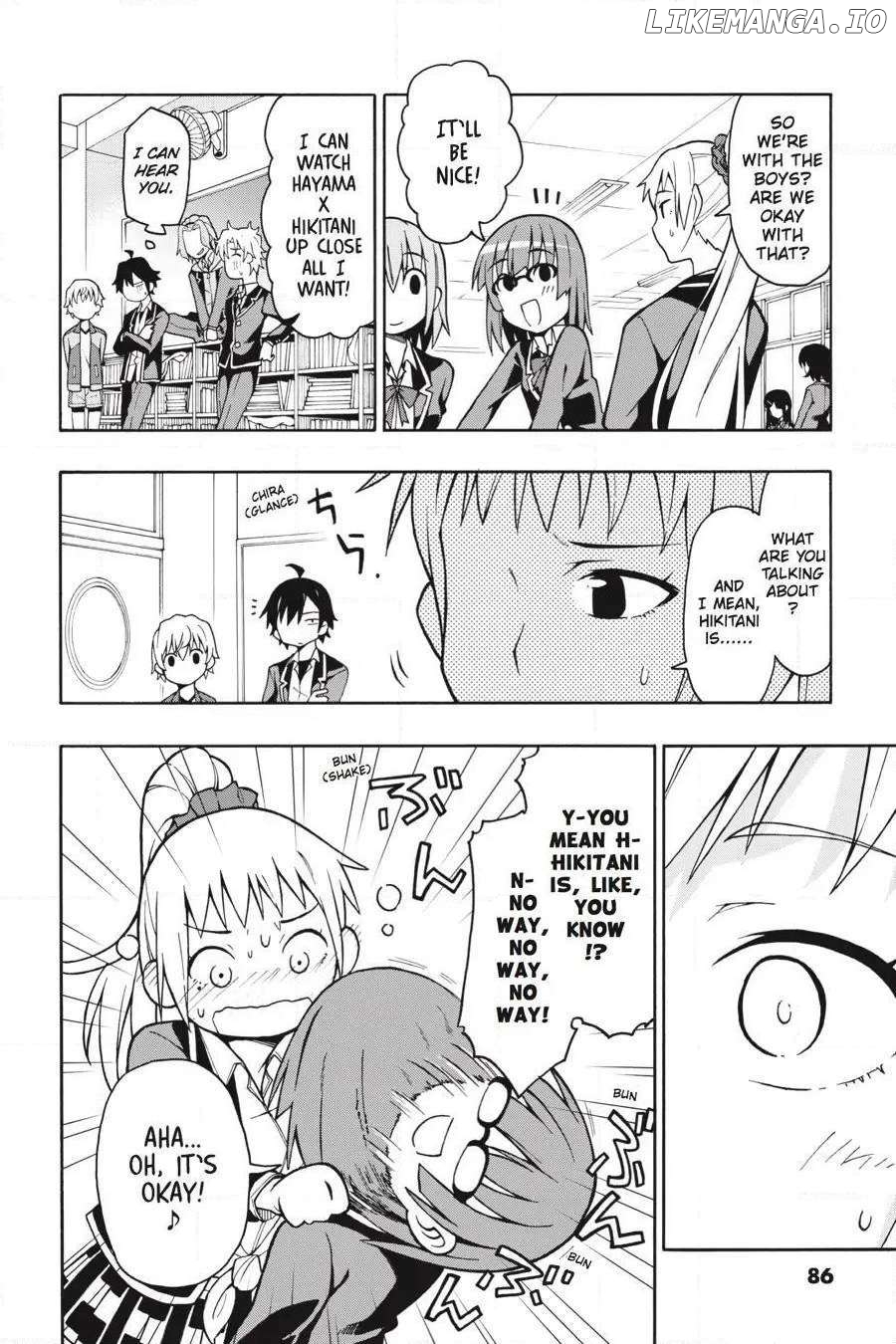 Yahari Ore no Seishun Love Come wa Machigatteiru @comic Chapter 50 - page 18