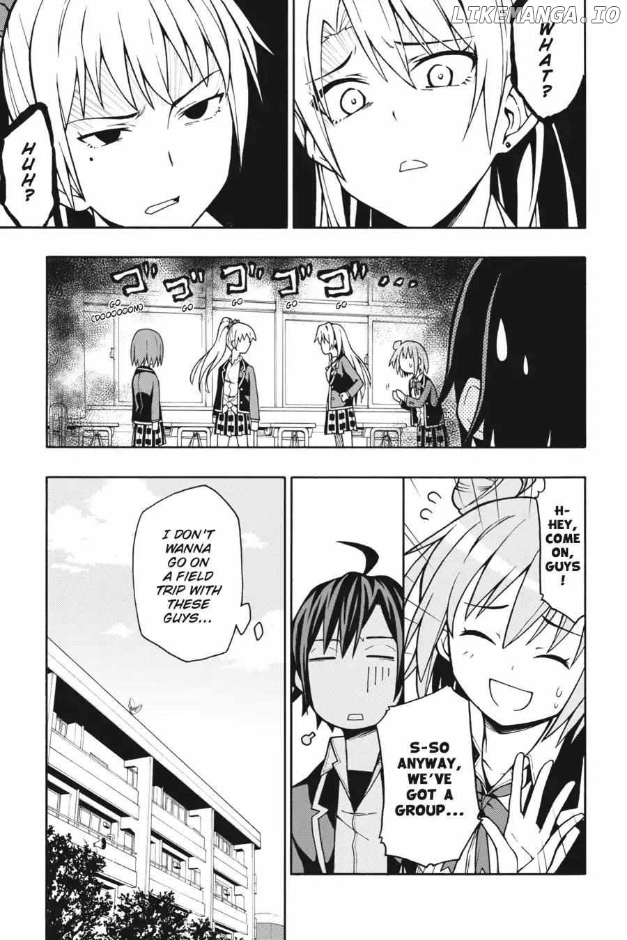 Yahari Ore no Seishun Love Come wa Machigatteiru @comic Chapter 50 - page 21
