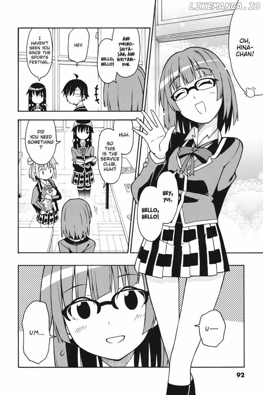 Yahari Ore no Seishun Love Come wa Machigatteiru @comic Chapter 50 - page 24