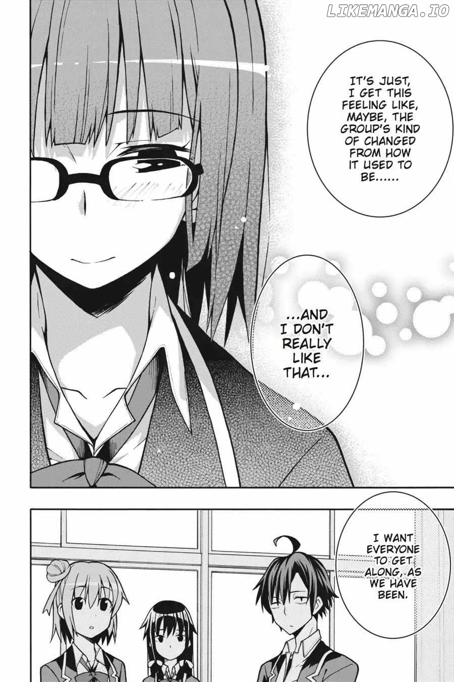 Yahari Ore no Seishun Love Come wa Machigatteiru @comic Chapter 50 - page 28