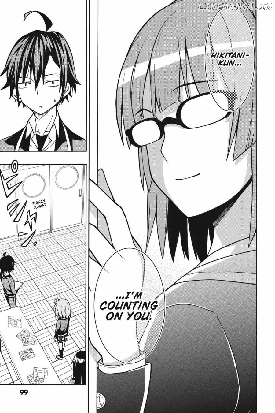 Yahari Ore no Seishun Love Come wa Machigatteiru @comic Chapter 50 - page 31