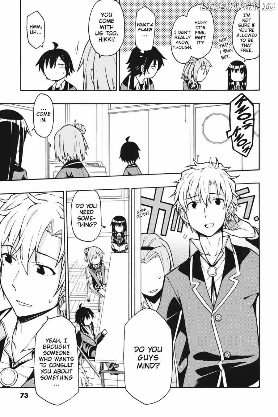 Yahari Ore no Seishun Love Come wa Machigatteiru @comic Chapter 50 - page 5