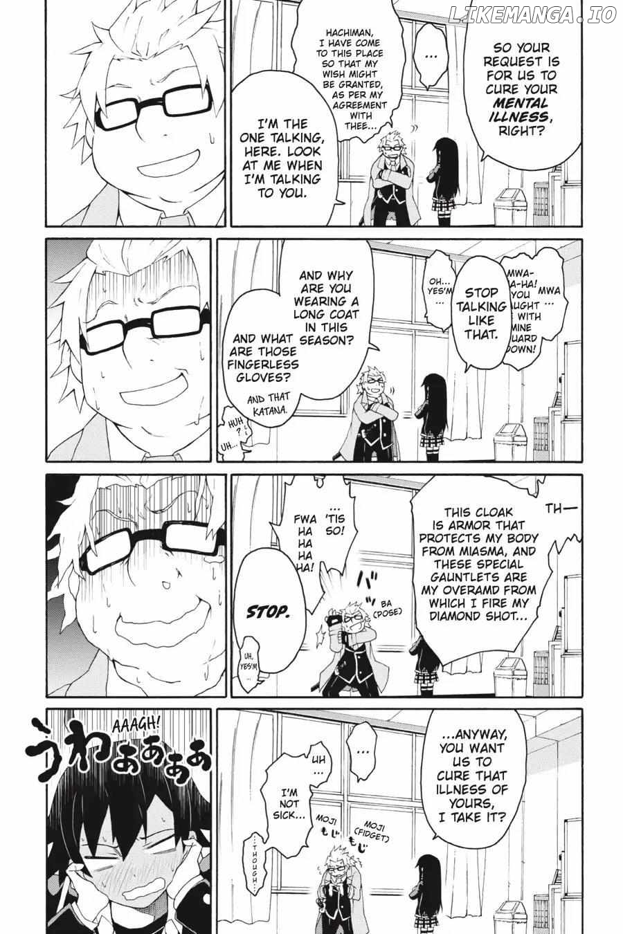 Yahari Ore no Seishun Love Come wa Machigatteiru @comic Chapter 5 - page 10
