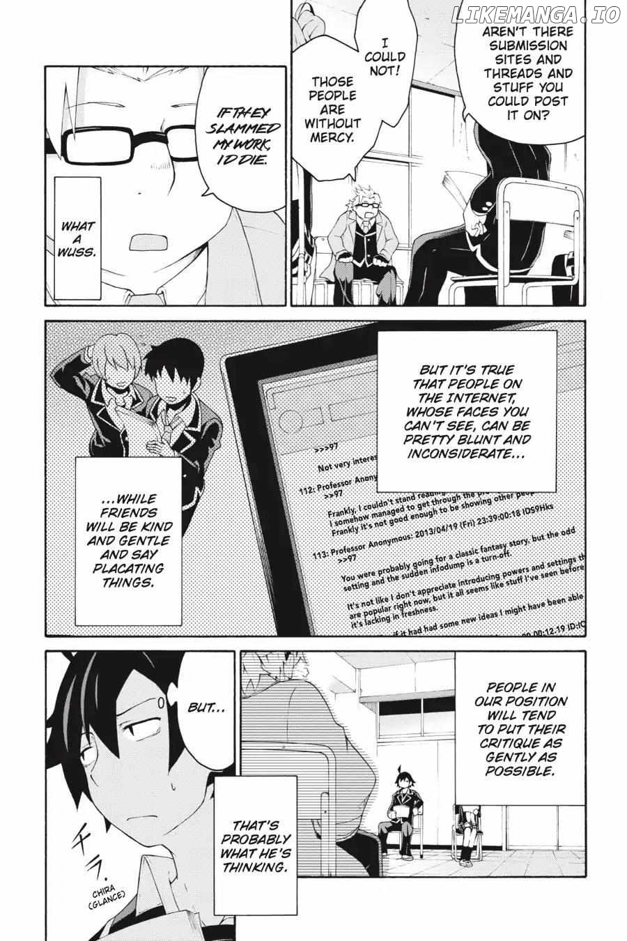 Yahari Ore no Seishun Love Come wa Machigatteiru @comic Chapter 5 - page 12