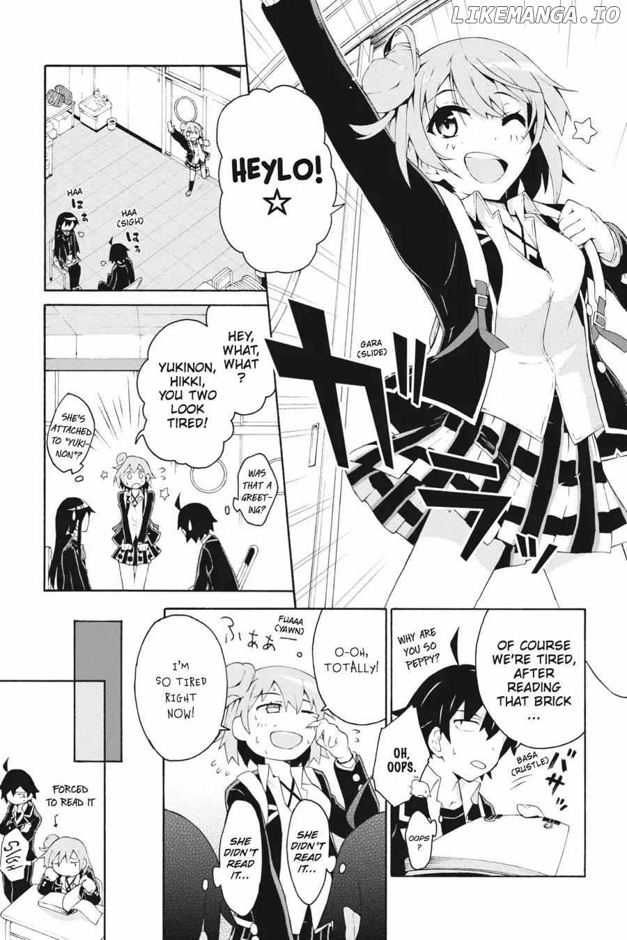 Yahari Ore no Seishun Love Come wa Machigatteiru @comic Chapter 5 - page 16