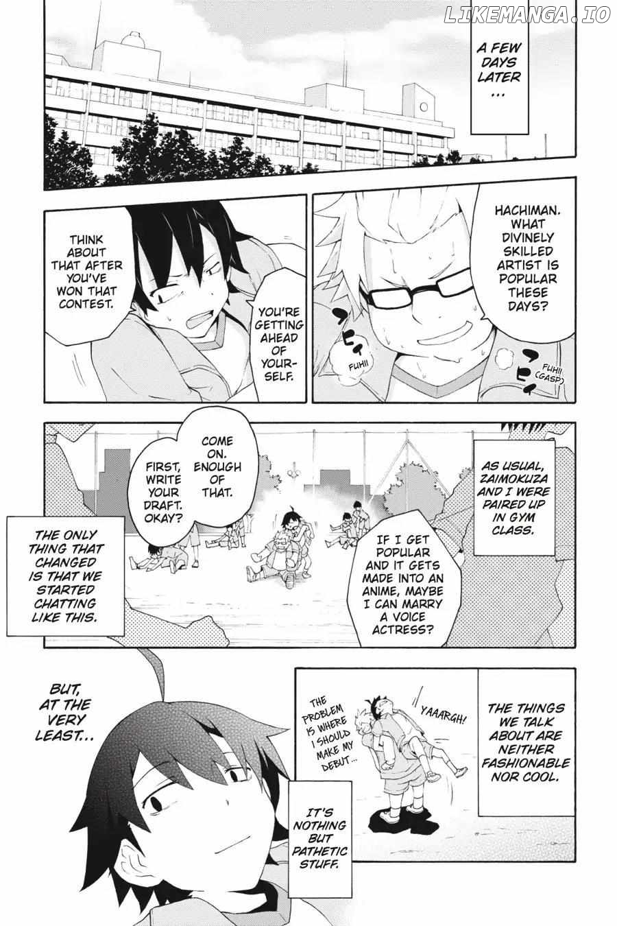 Yahari Ore no Seishun Love Come wa Machigatteiru @comic Chapter 5 - page 27