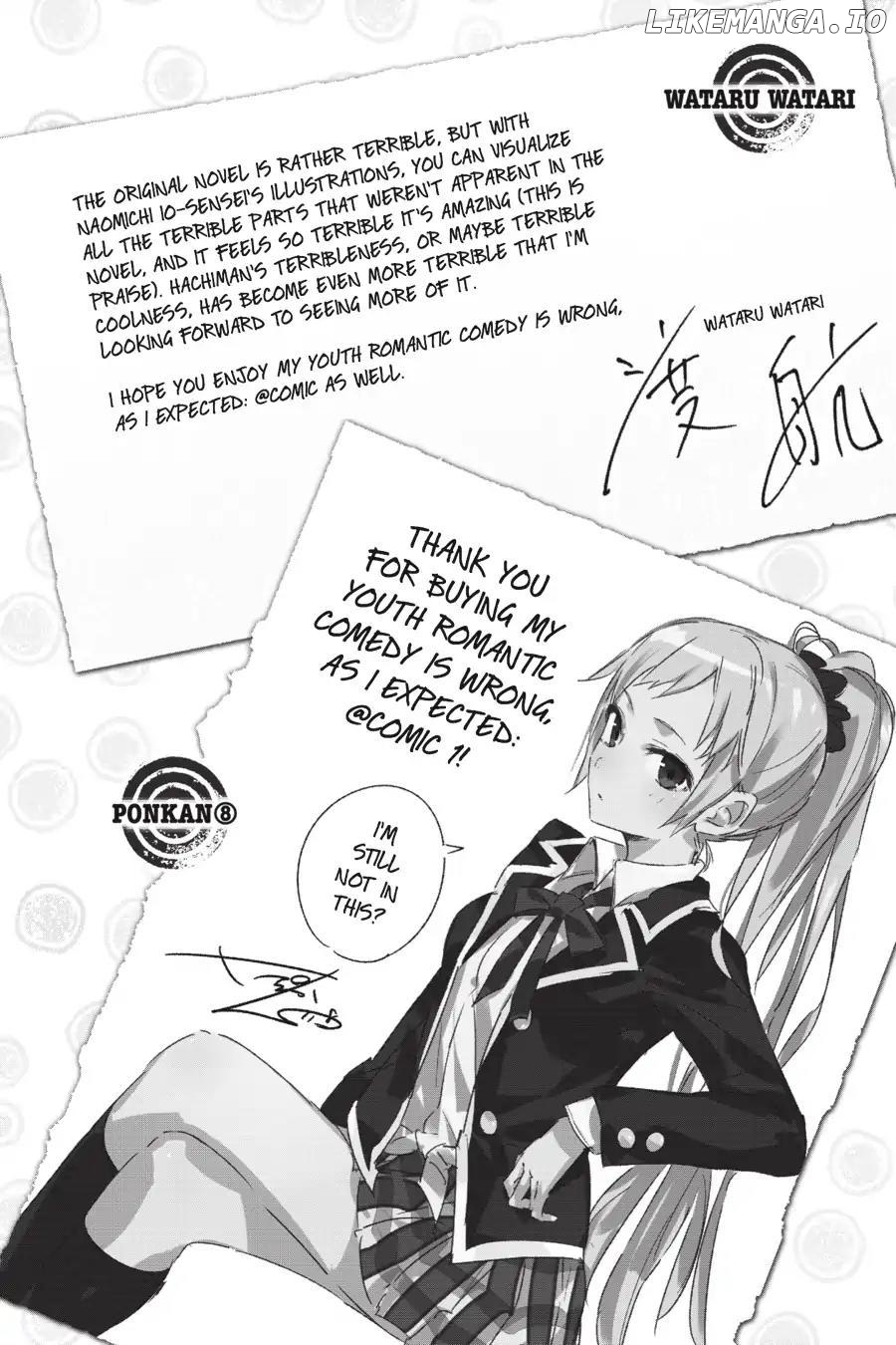 Yahari Ore no Seishun Love Come wa Machigatteiru @comic Chapter 5 - page 31
