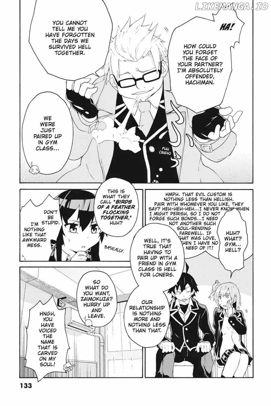 Yahari Ore no Seishun Love Come wa Machigatteiru @comic Chapter 5 - page 4