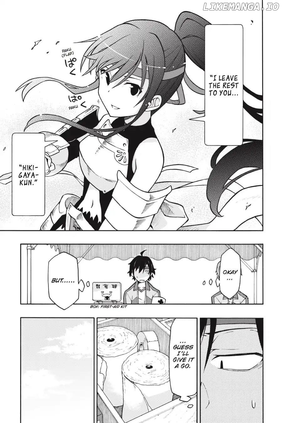 Yahari Ore no Seishun Love Come wa Machigatteiru @comic Chapter 49 - page 12