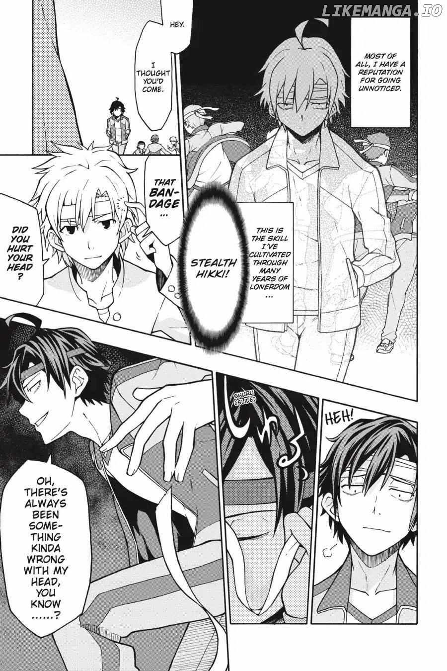 Yahari Ore no Seishun Love Come wa Machigatteiru @comic Chapter 49 - page 19