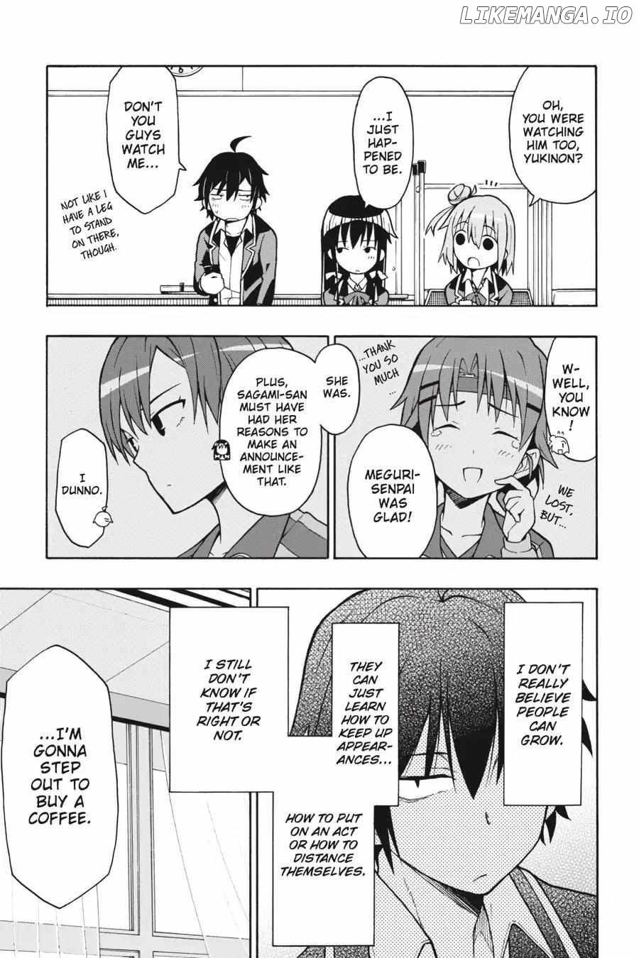 Yahari Ore no Seishun Love Come wa Machigatteiru @comic Chapter 49 - page 25