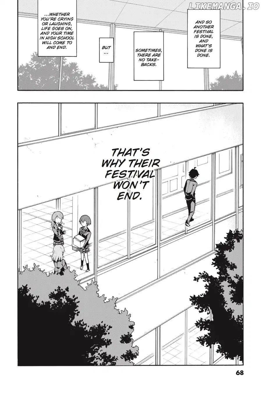 Yahari Ore no Seishun Love Come wa Machigatteiru @comic Chapter 49 - page 28