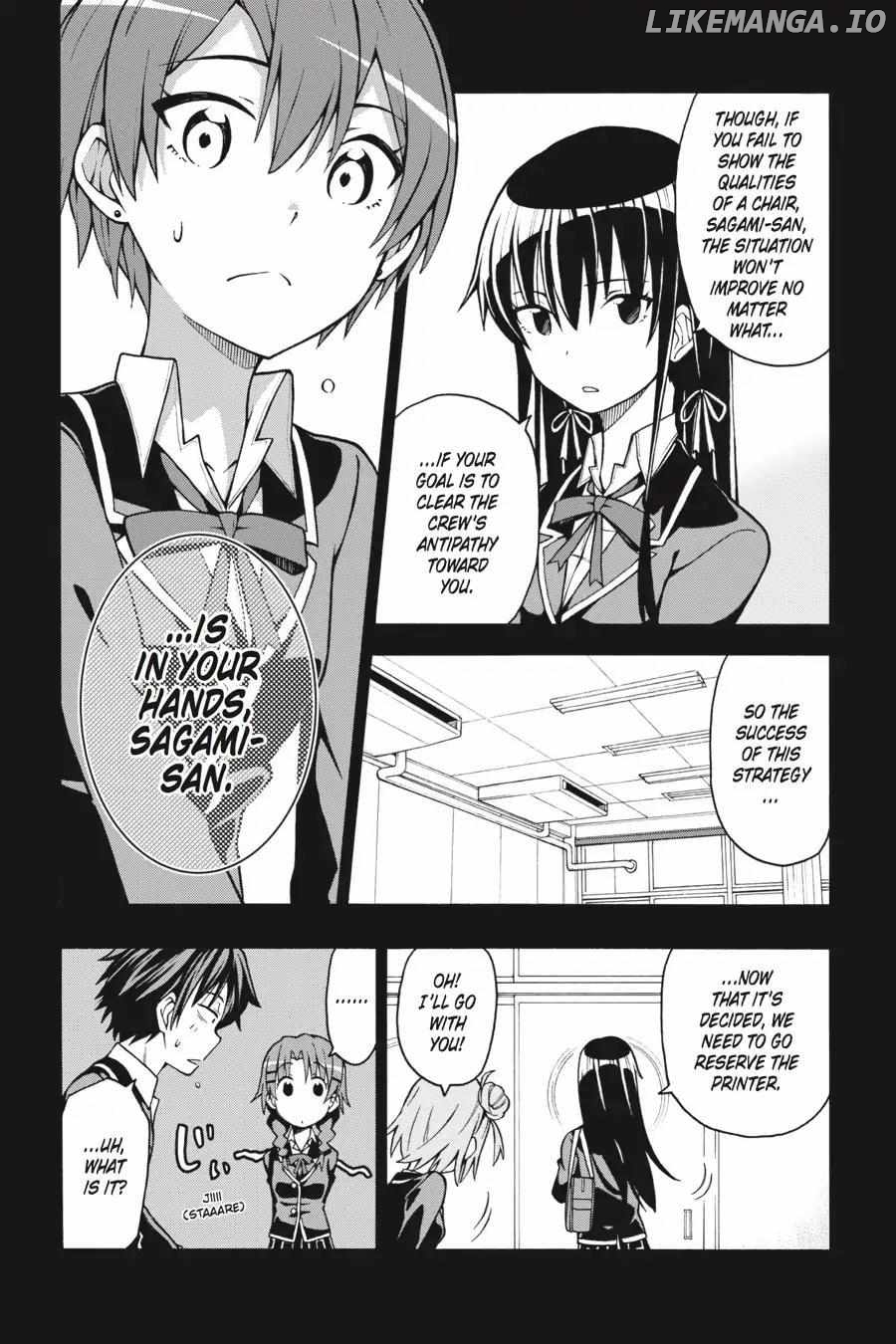 Yahari Ore no Seishun Love Come wa Machigatteiru @comic Chapter 48 - page 9