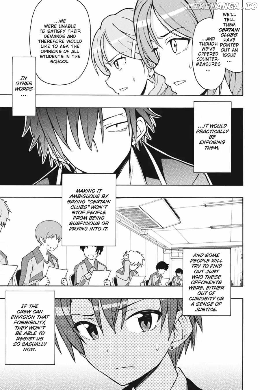 Yahari Ore no Seishun Love Come wa Machigatteiru @comic Chapter 48 - page 18
