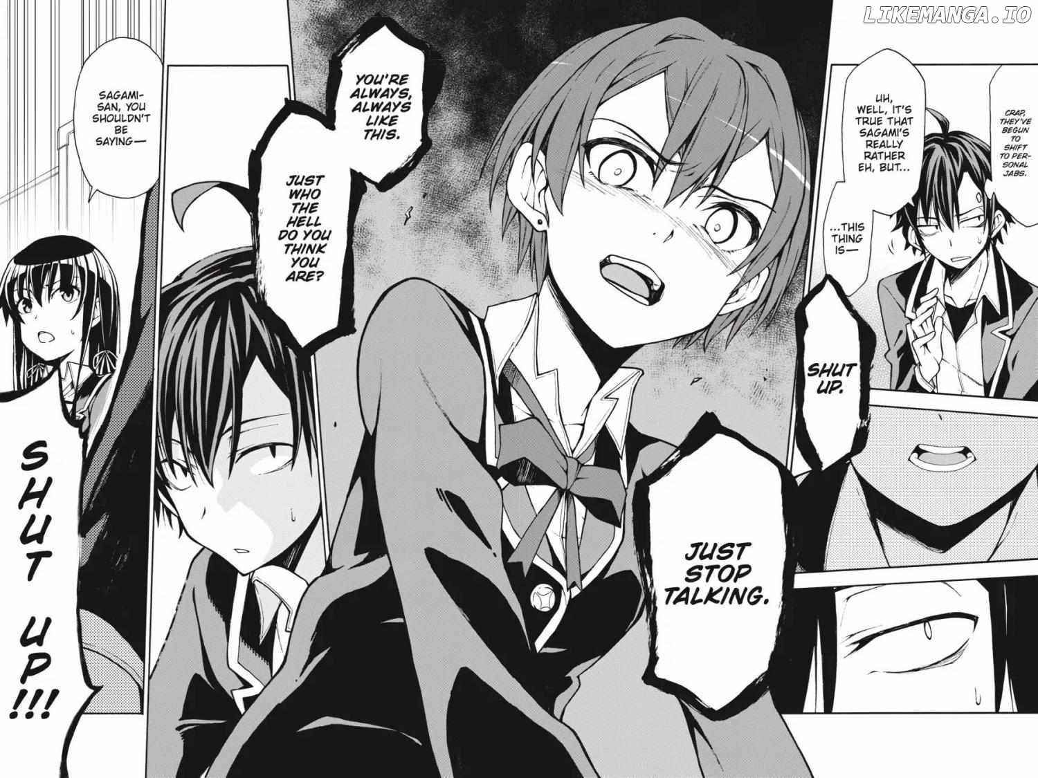 Yahari Ore no Seishun Love Come wa Machigatteiru @comic Chapter 48 - page 21