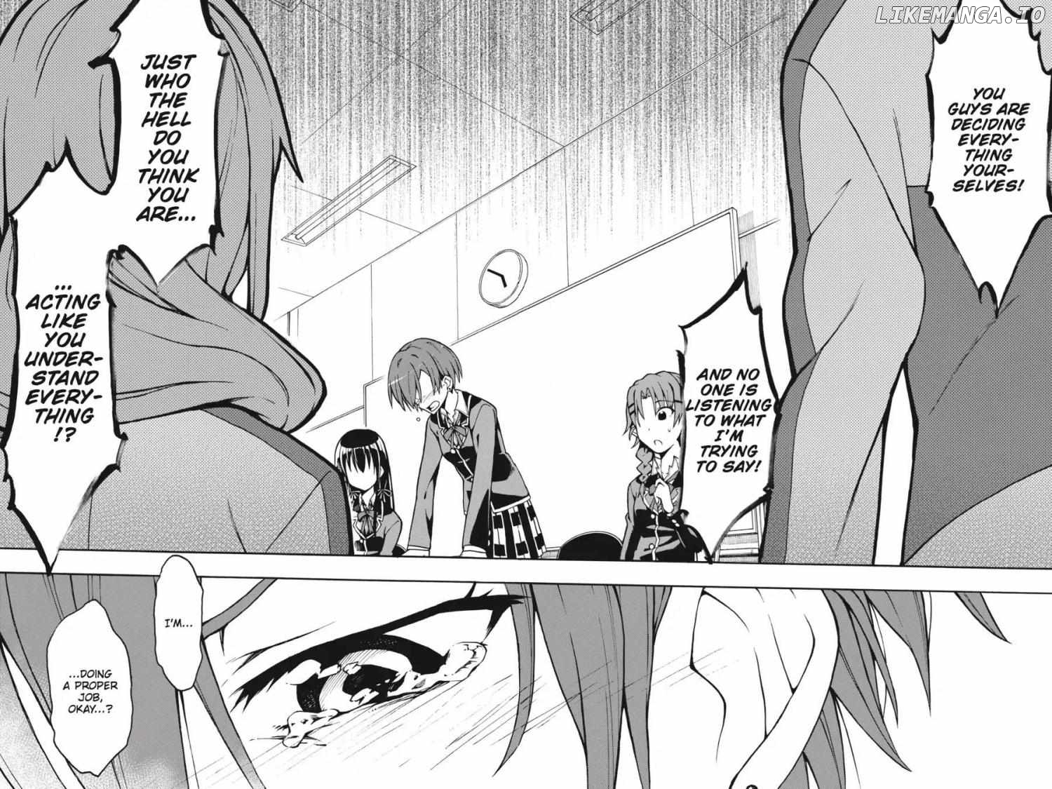 Yahari Ore no Seishun Love Come wa Machigatteiru @comic Chapter 48 - page 22