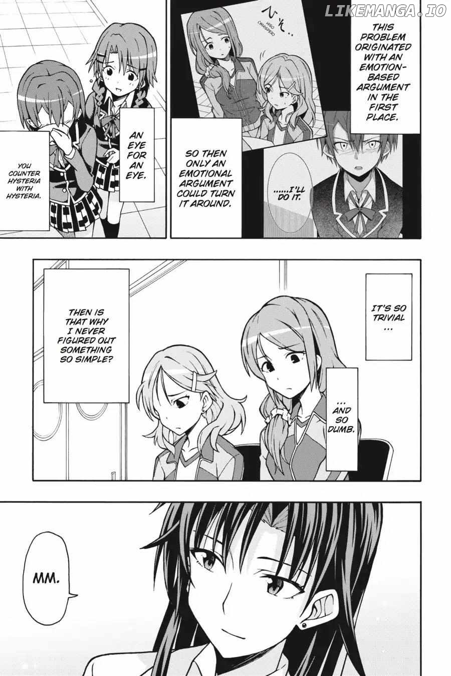Yahari Ore no Seishun Love Come wa Machigatteiru @comic Chapter 48 - page 26