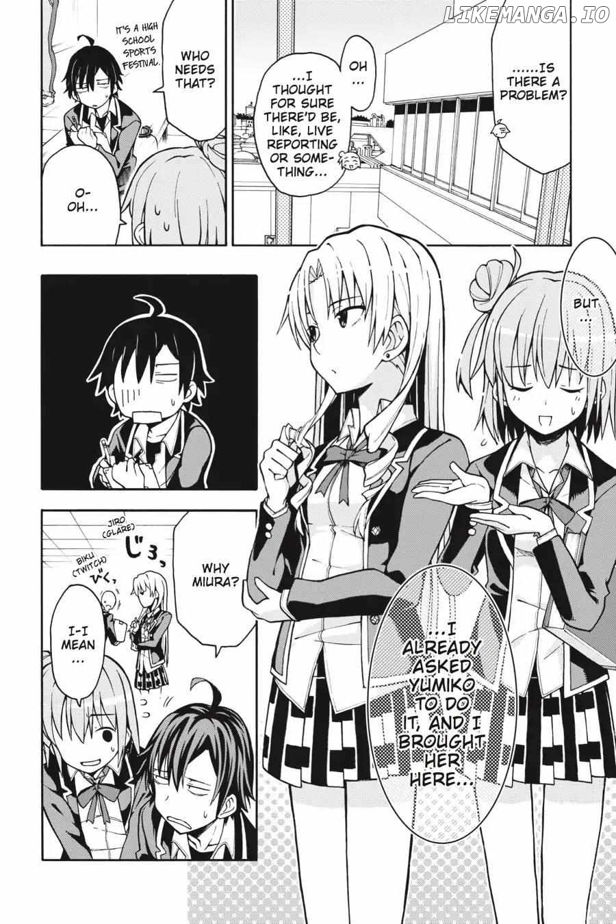Yahari Ore no Seishun Love Come wa Machigatteiru @comic Chapter 48 - page 29