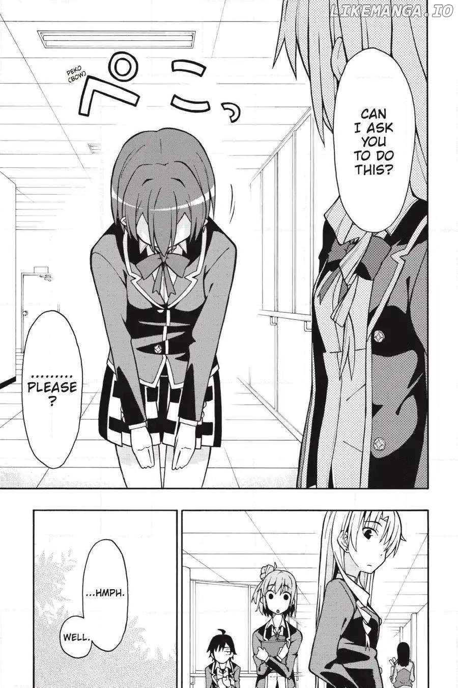 Yahari Ore no Seishun Love Come wa Machigatteiru @comic Chapter 48 - page 32