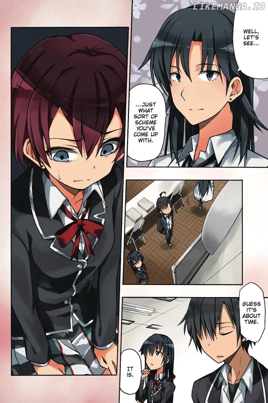 Yahari Ore no Seishun Love Come wa Machigatteiru @comic Chapter 48 - page 3