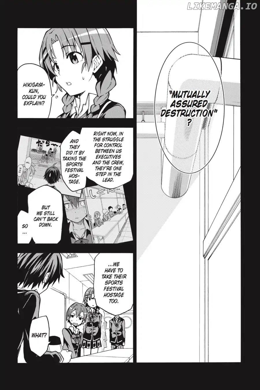 Yahari Ore no Seishun Love Come wa Machigatteiru @comic Chapter 48 - page 7