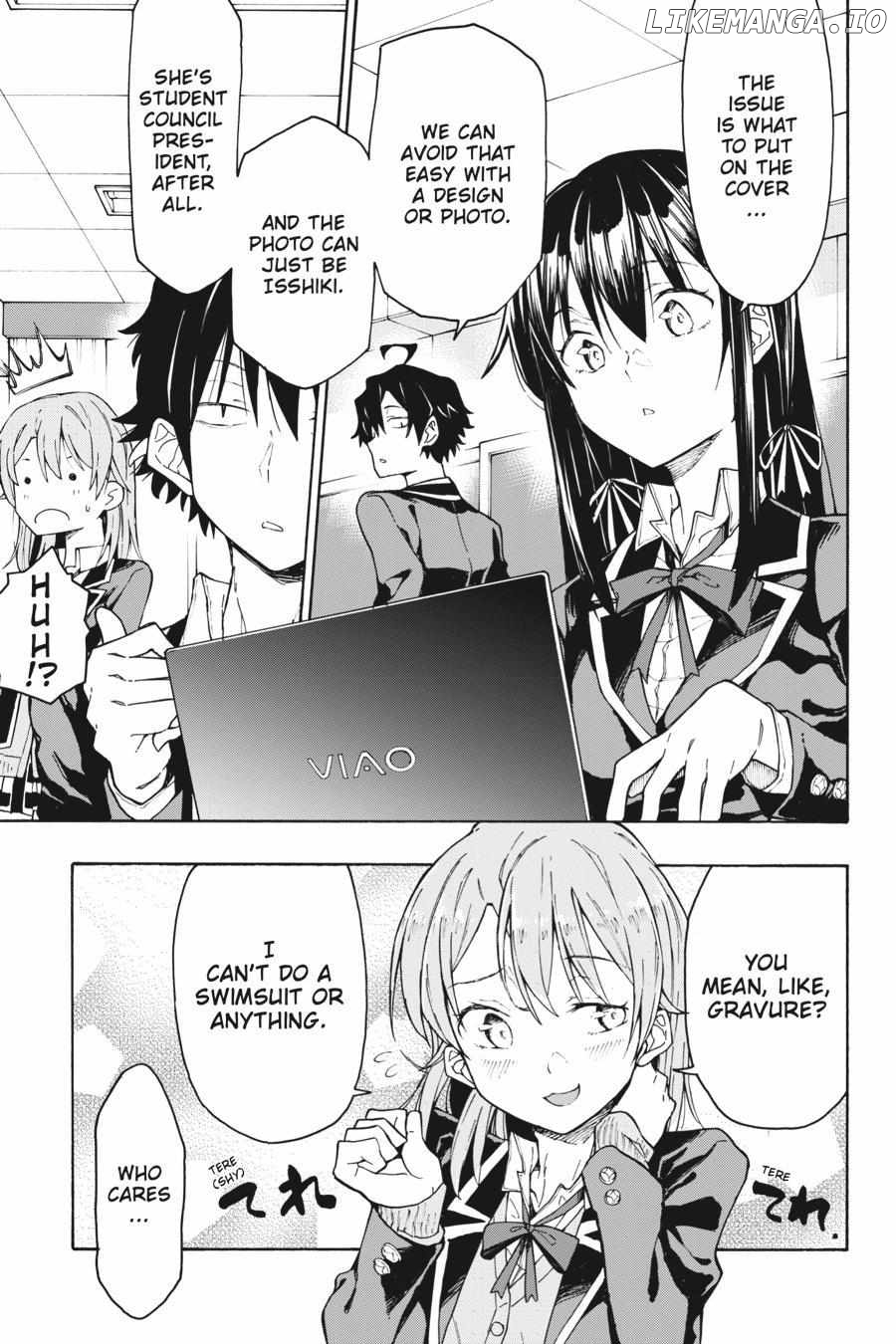Yahari Ore no Seishun Love Come wa Machigatteiru @comic Chapter 72 - page 9