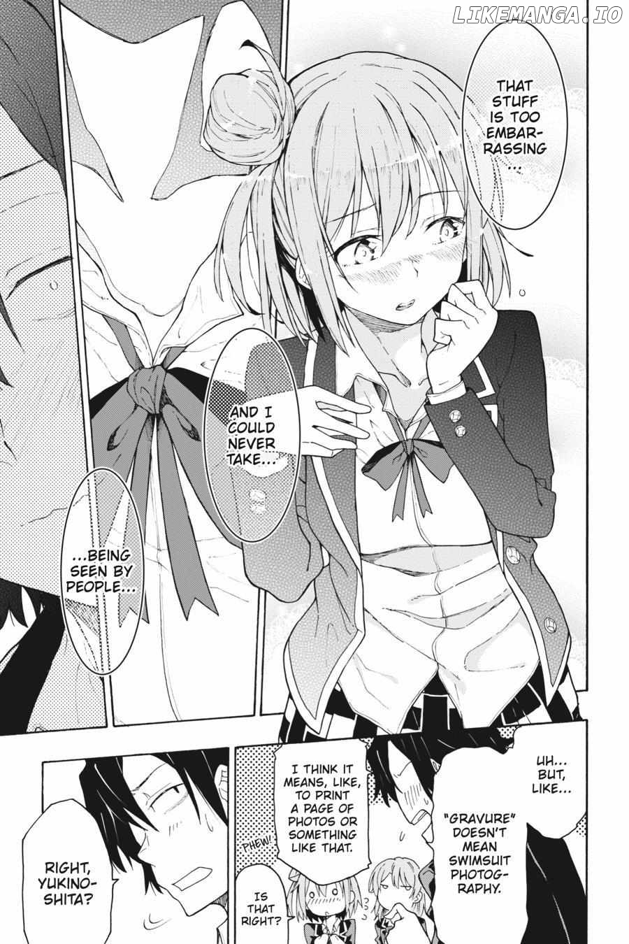 Yahari Ore no Seishun Love Come wa Machigatteiru @comic Chapter 72 - page 11