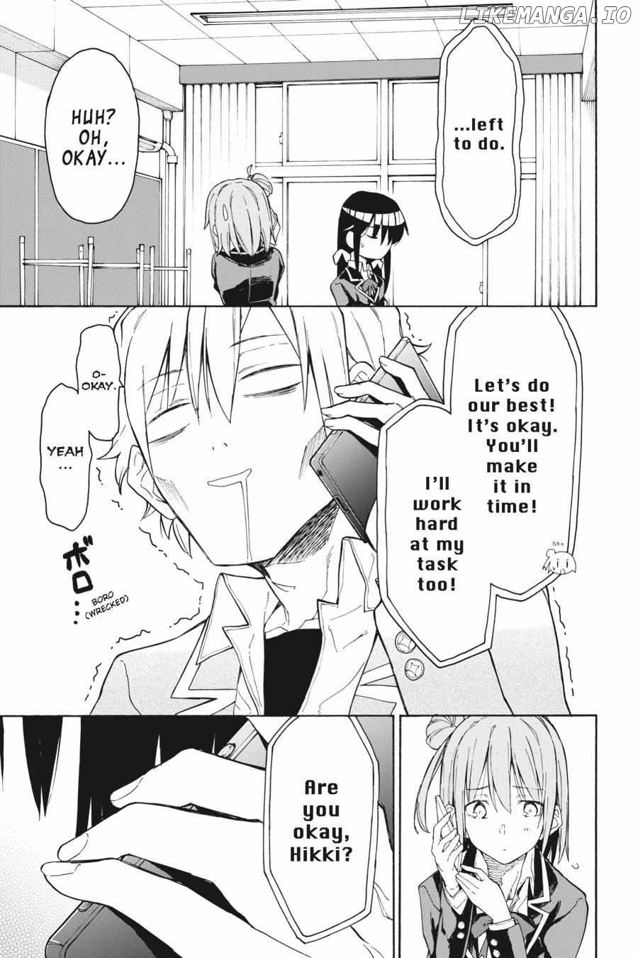 Yahari Ore no Seishun Love Come wa Machigatteiru @comic Chapter 72 - page 19