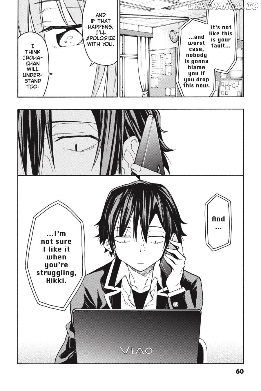 Yahari Ore no Seishun Love Come wa Machigatteiru @comic Chapter 72 - page 20