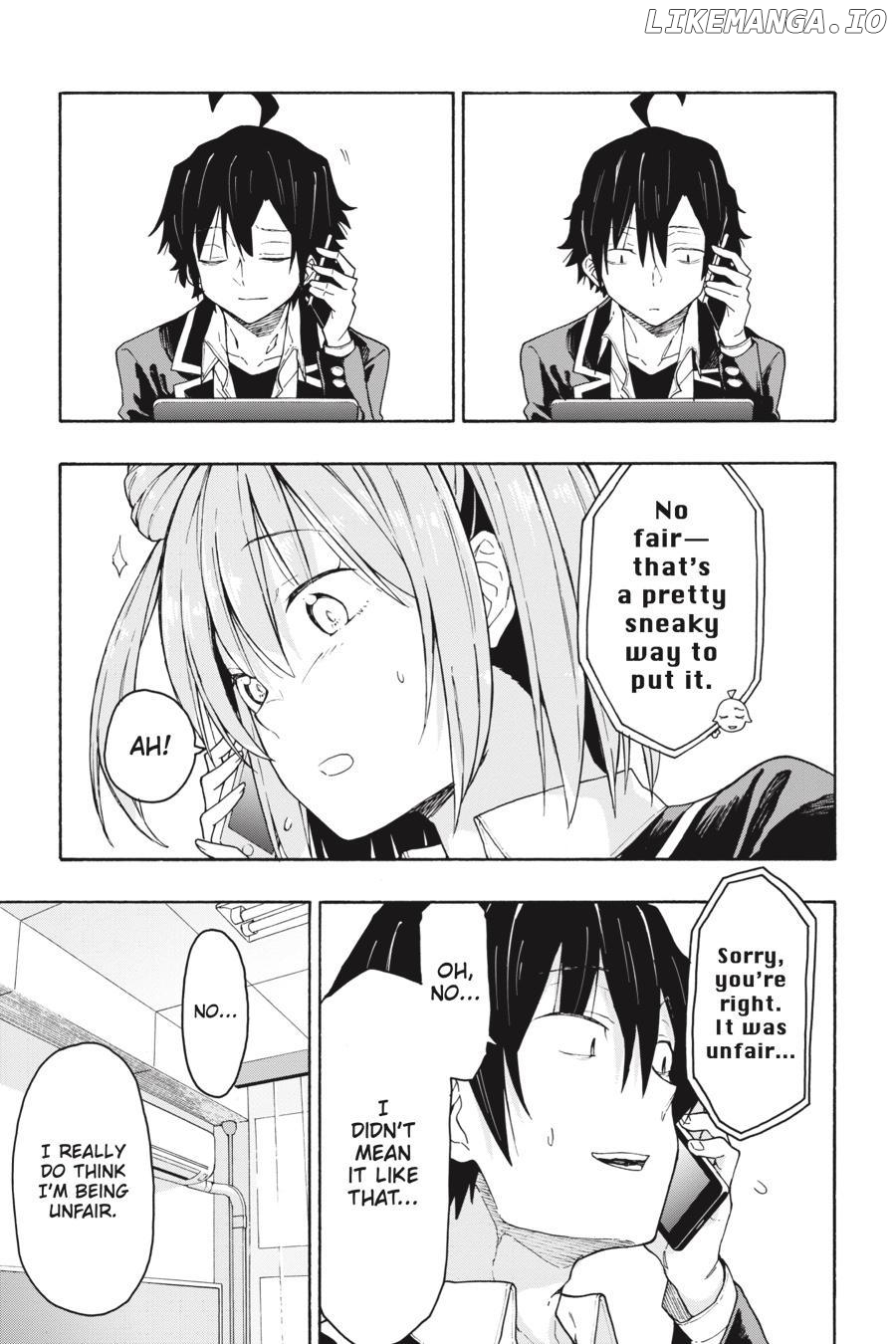 Yahari Ore no Seishun Love Come wa Machigatteiru @comic Chapter 72 - page 21