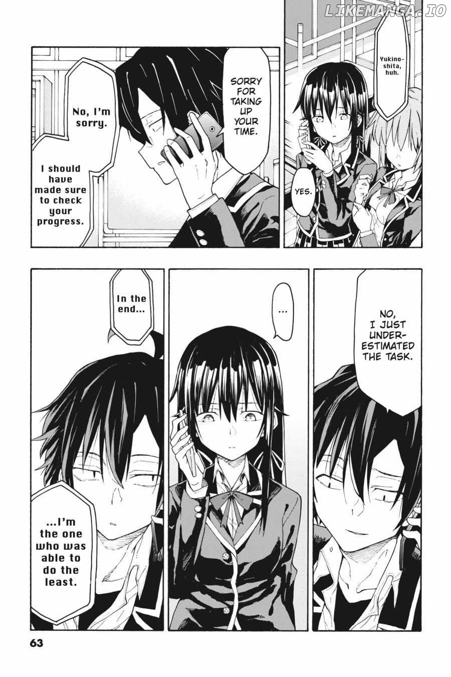 Yahari Ore no Seishun Love Come wa Machigatteiru @comic Chapter 72 - page 23