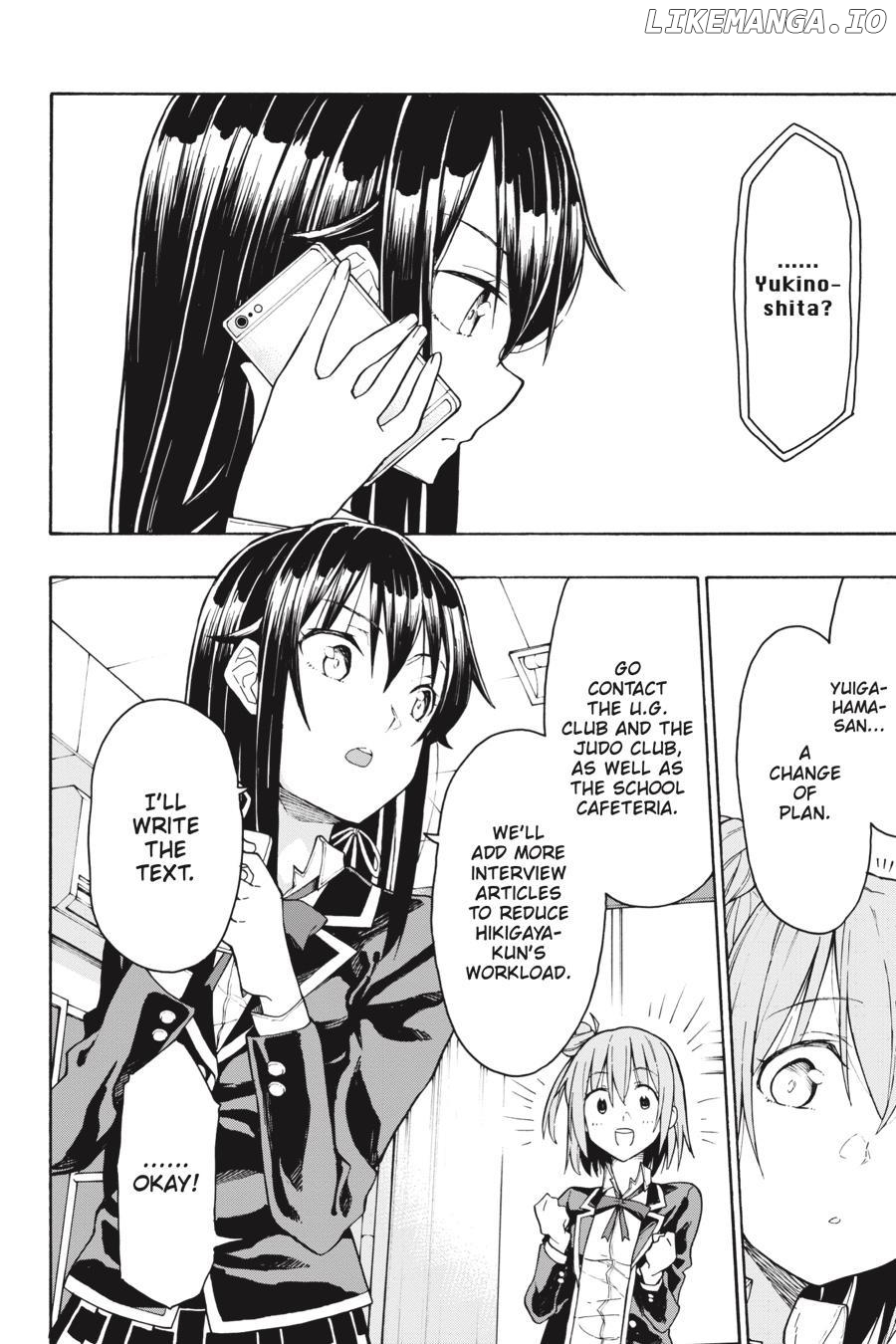 Yahari Ore no Seishun Love Come wa Machigatteiru @comic Chapter 72 - page 24