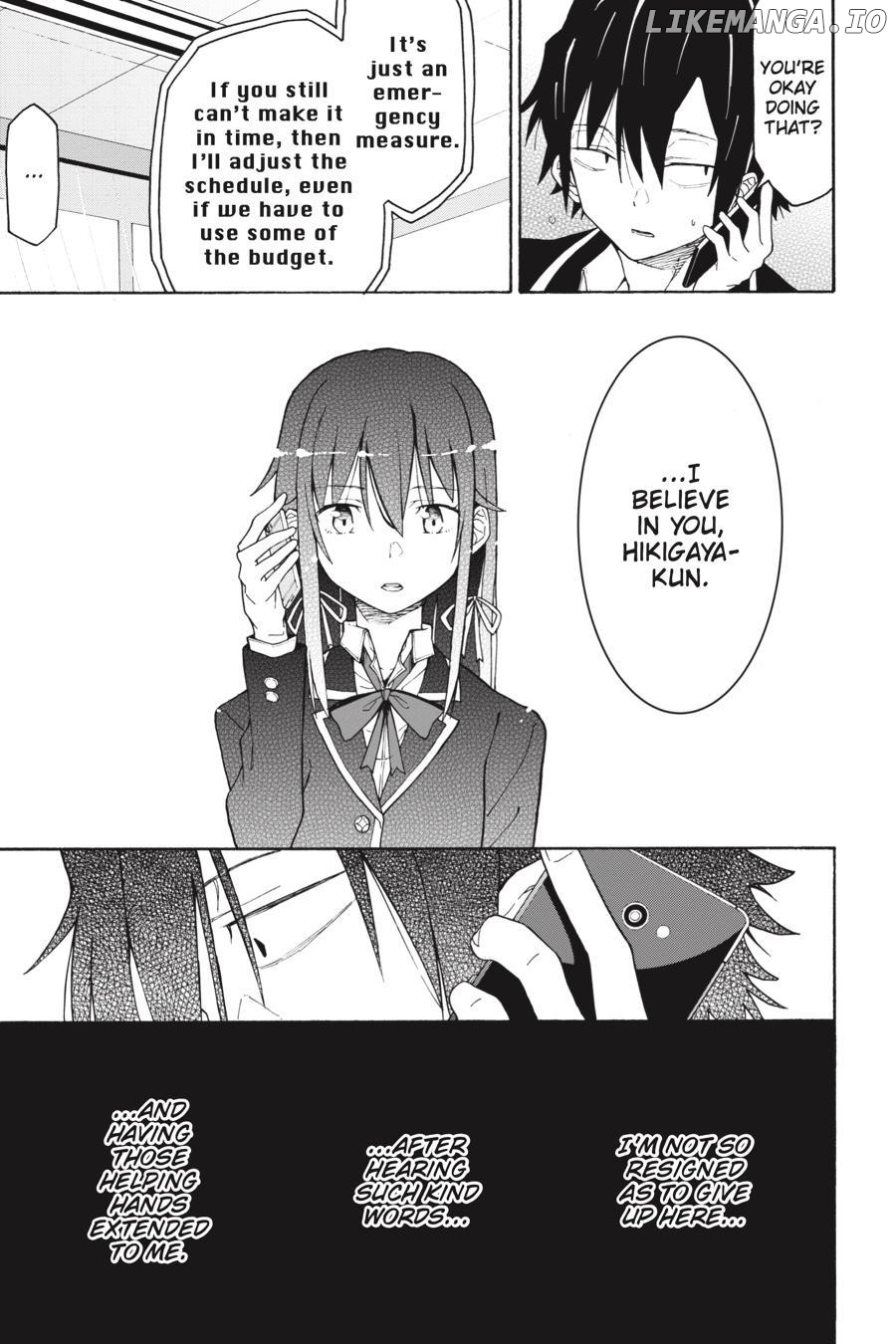 Yahari Ore no Seishun Love Come wa Machigatteiru @comic Chapter 72 - page 25