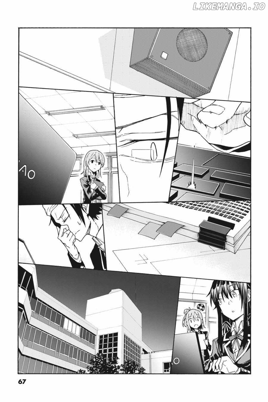 Yahari Ore no Seishun Love Come wa Machigatteiru @comic Chapter 72 - page 27