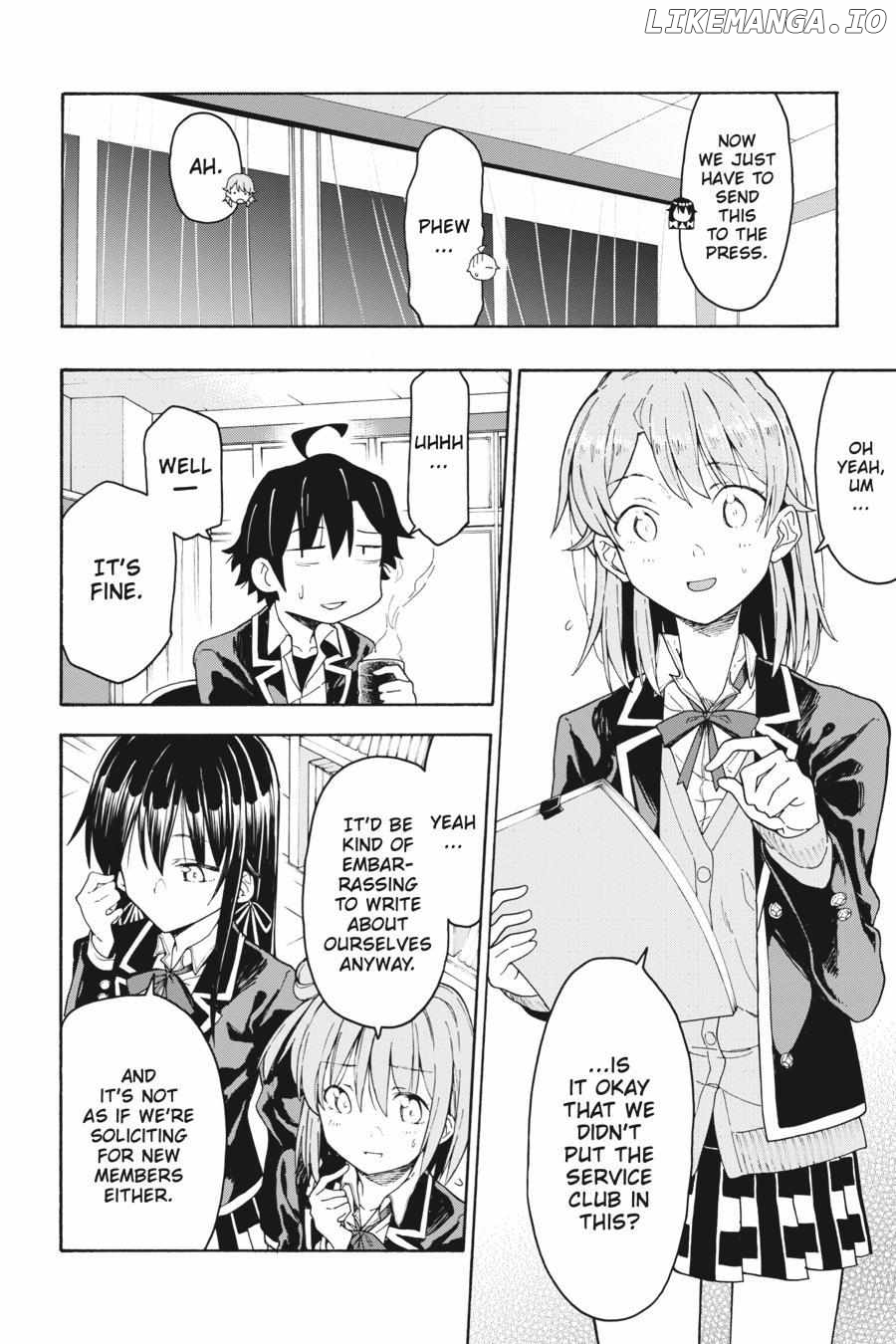 Yahari Ore no Seishun Love Come wa Machigatteiru @comic Chapter 72 - page 30