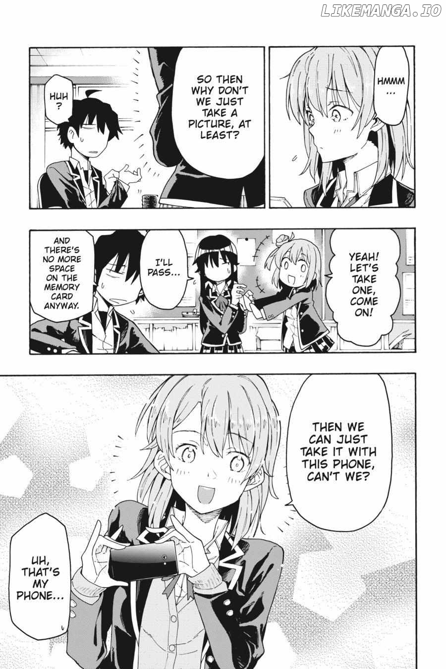 Yahari Ore no Seishun Love Come wa Machigatteiru @comic Chapter 72 - page 31