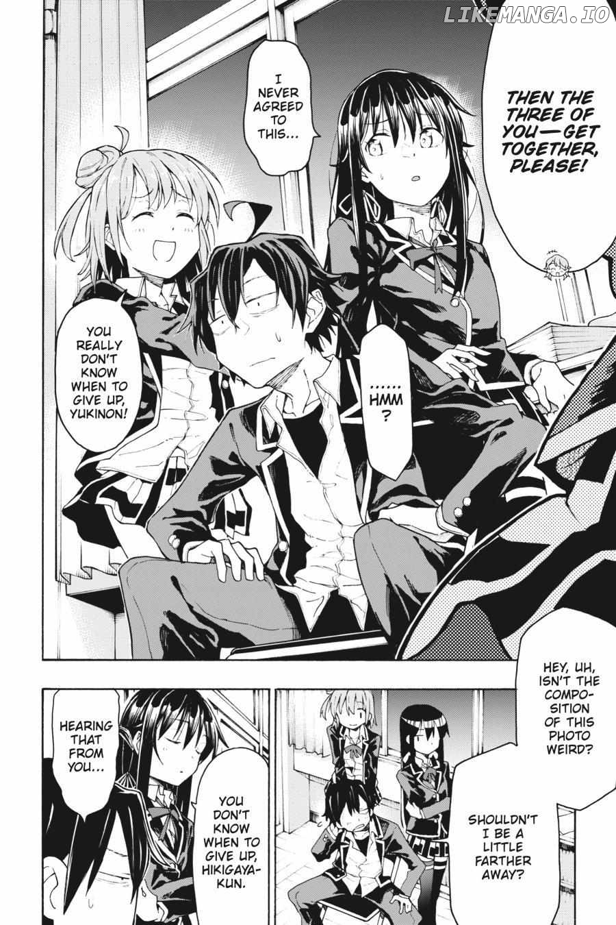 Yahari Ore no Seishun Love Come wa Machigatteiru @comic Chapter 72 - page 32