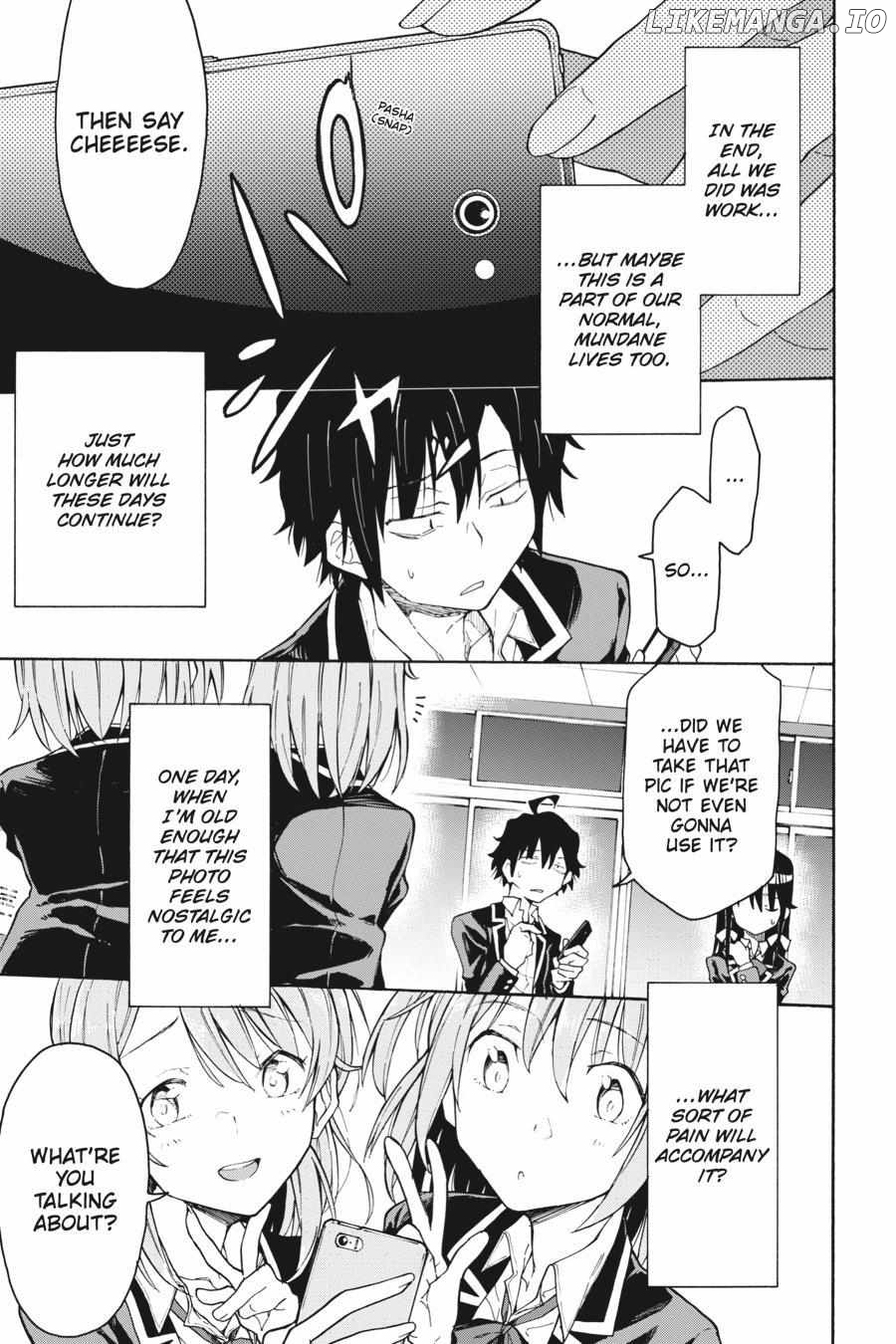 Yahari Ore no Seishun Love Come wa Machigatteiru @comic Chapter 72 - page 33