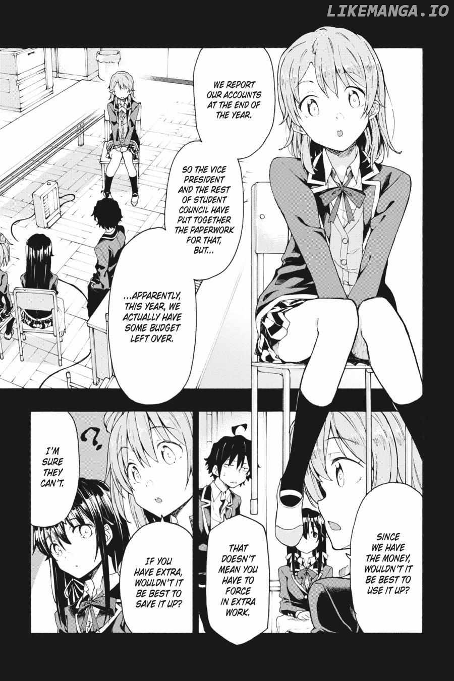 Yahari Ore no Seishun Love Come wa Machigatteiru @comic Chapter 72 - page 3