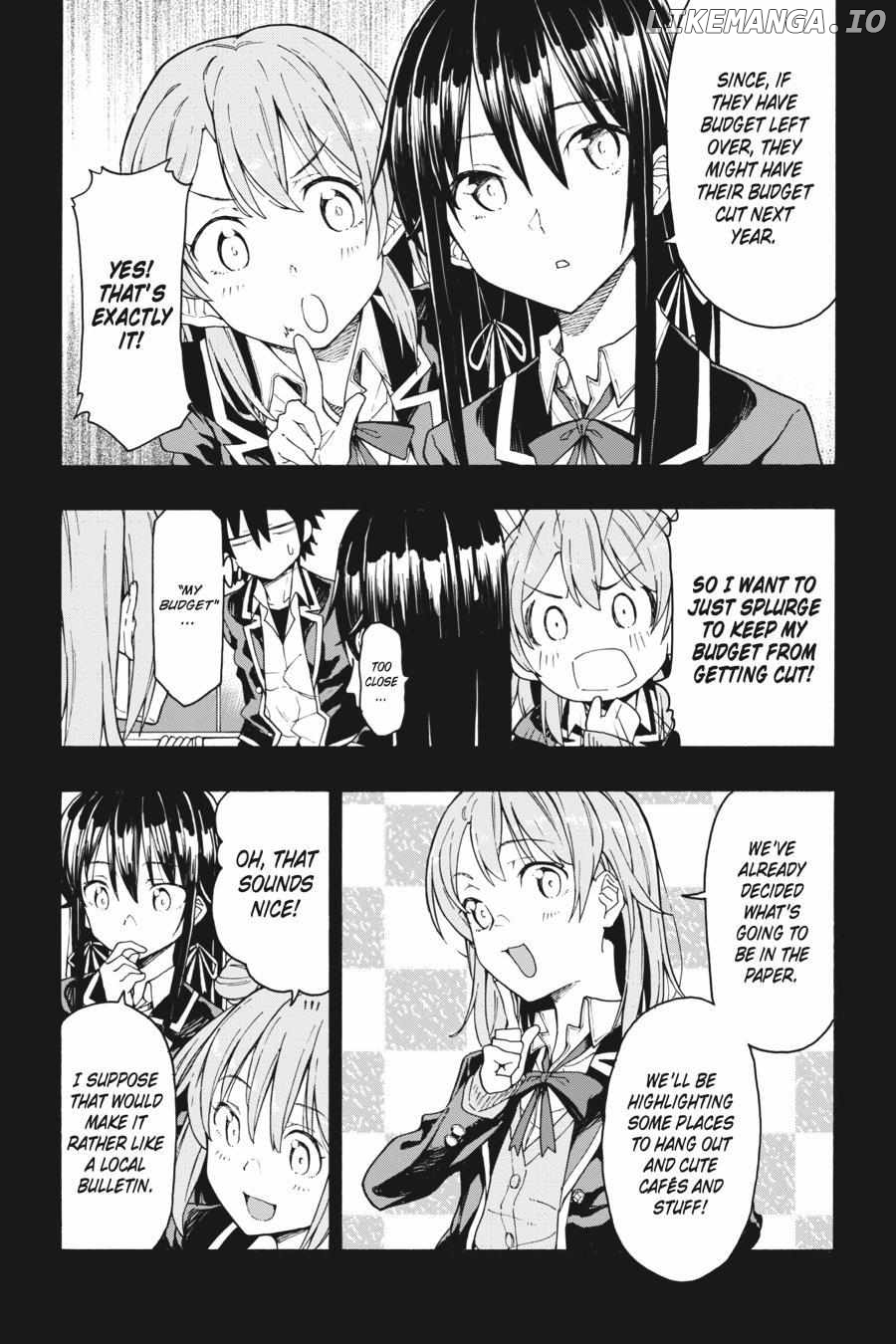 Yahari Ore no Seishun Love Come wa Machigatteiru @comic Chapter 72 - page 4